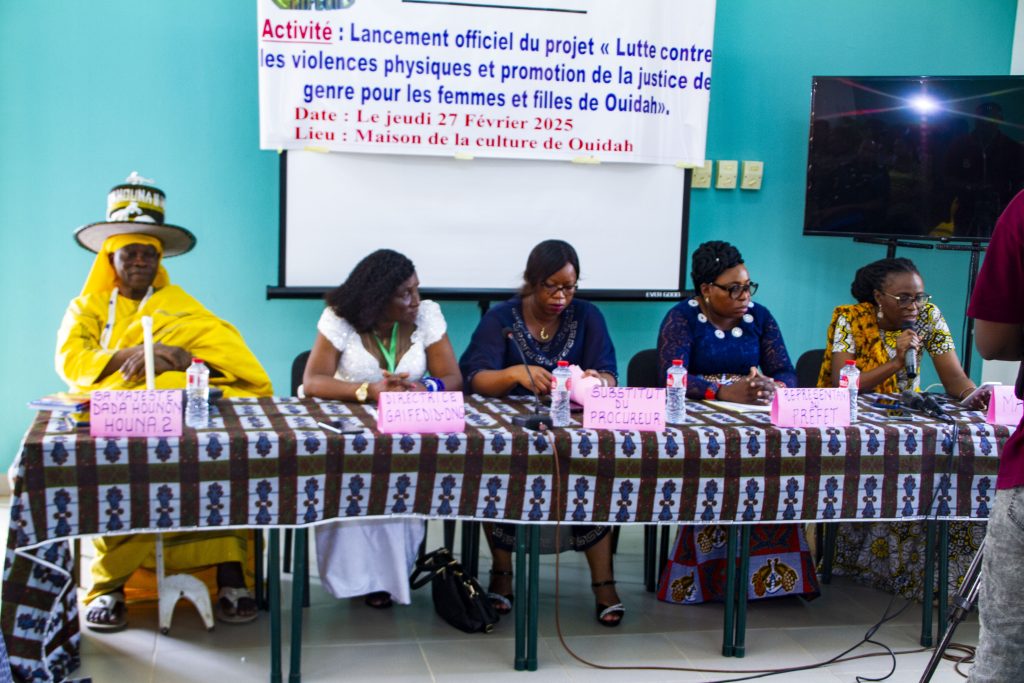 IMG_6789-1024x683 Ouidah : L'ONG Gaifedid en campagne pour la promotion de la justice du genre et la lutte contre les violences physiques à l’endroit des filles et des femmes