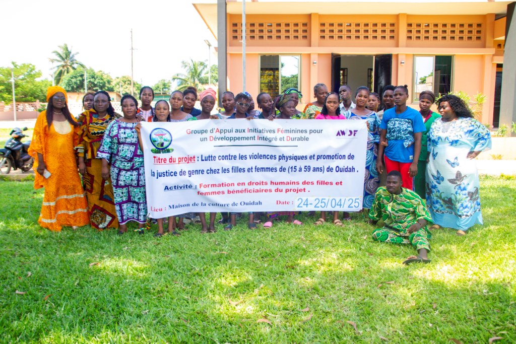 FORMATION-GAIFEDID Promotion des droits humains et justice de genre : GAIFEDID ONG renforce les capacités des femmes à Ouidah