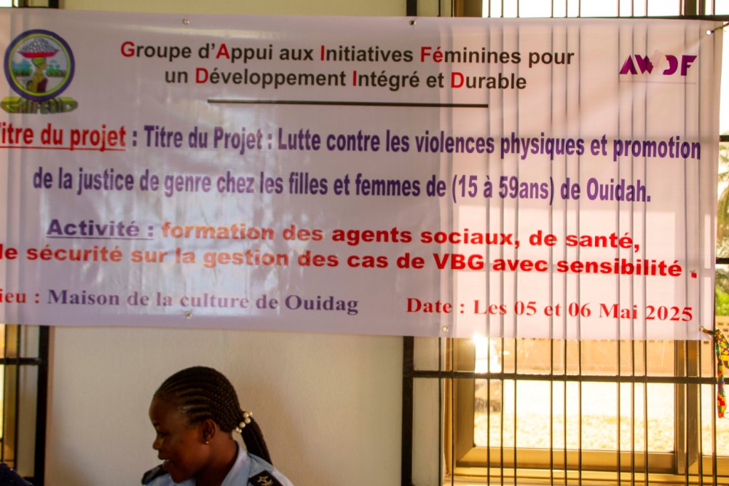 GAIFEDID-Formation-OPJE Gestion des cas de VBG : GAIFEDID Ong forme les agents sociaux, agents de santé et les OPJ de Ouidah