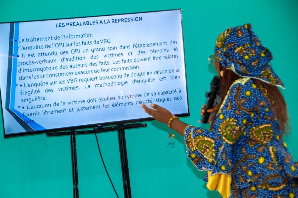 GAIFEDID-Formation-OPJO Gestion des cas de VBG : GAIFEDID Ong forme les agents sociaux, agents de santé et les OPJ de Ouidah
