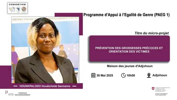 IMG-20250528-WA0372-1 Prévention des grossesses précoces : Germaine Hounkpalodo étend son action à Adjohoun grâce au PAEG 1